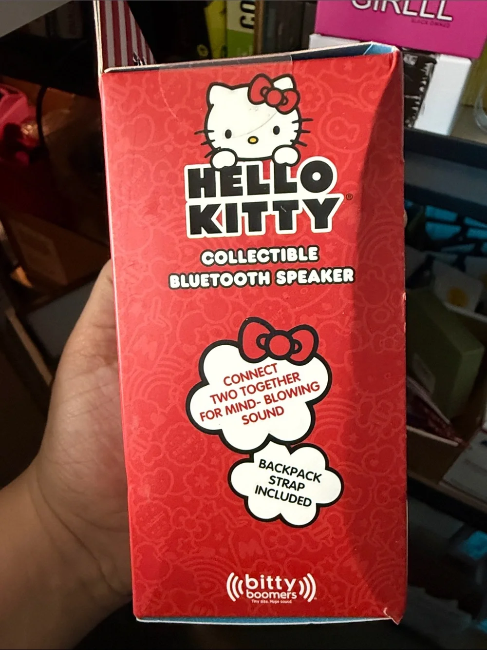 Hello Kitty Red and White Collectible Bluetooth Speaker